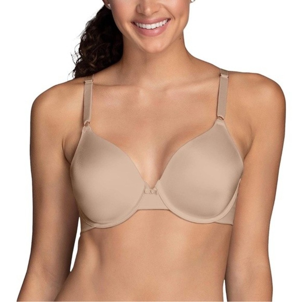 Vanity Fair Women's Full Coverage Beauty Back Smoothing Bra size 34DD NWT